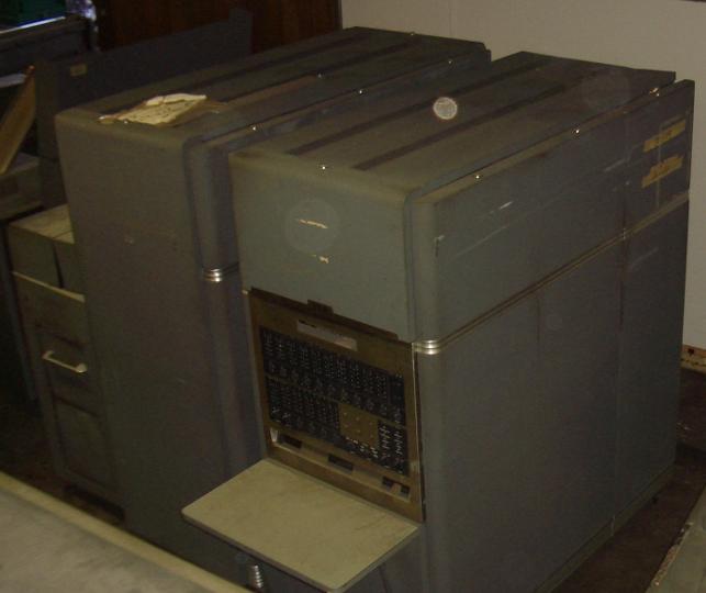 IBM 650 system from above