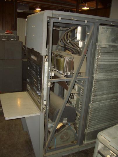 IBM 650 system from above