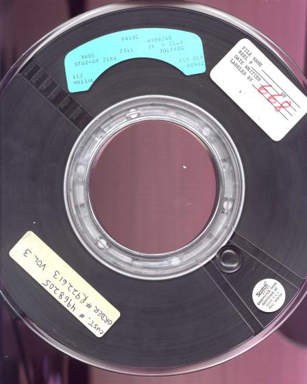 OS/360 R21.8 Vol. 3 (360S BT02-08, Tape 1)